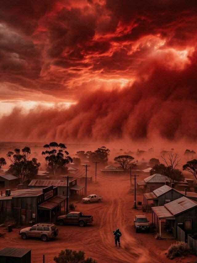 Australia’s Apocalyptic Red Skies