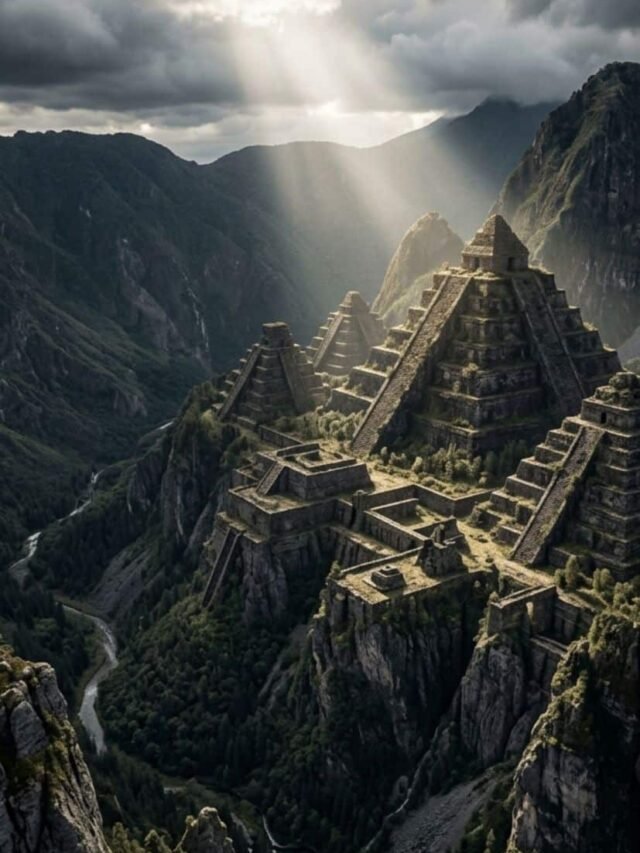 Mystery Pyramids Spotted!