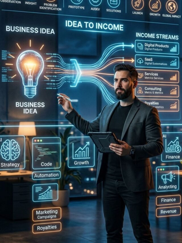 Turn Ideas Into Income