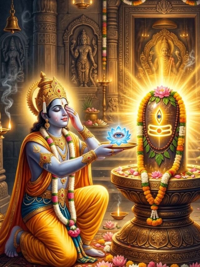 Why Did Vishnu Give His Eye to Shiva?